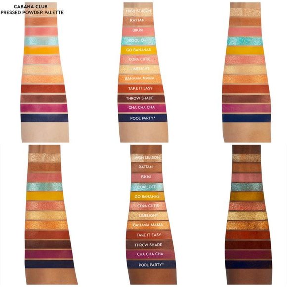 cabana club shadow palette by Colourpop - Picture 3 of 4